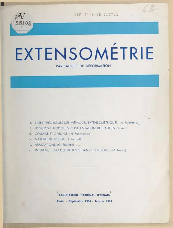 Extensométrie par jauges de déformation