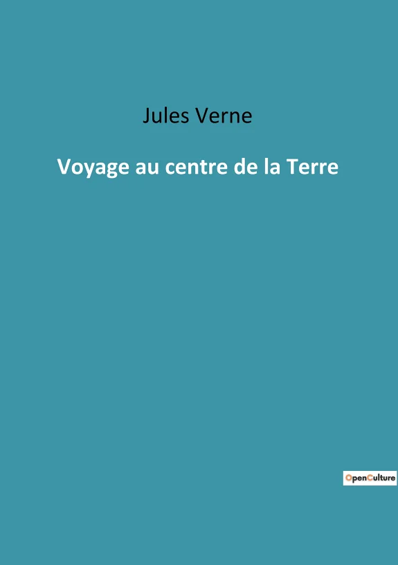 Couverture : Voyage au centre de la Terre