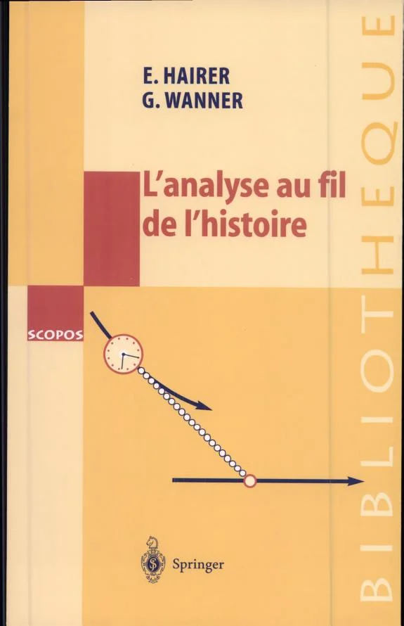 Couverture : L'analyse au fil de l'histoire