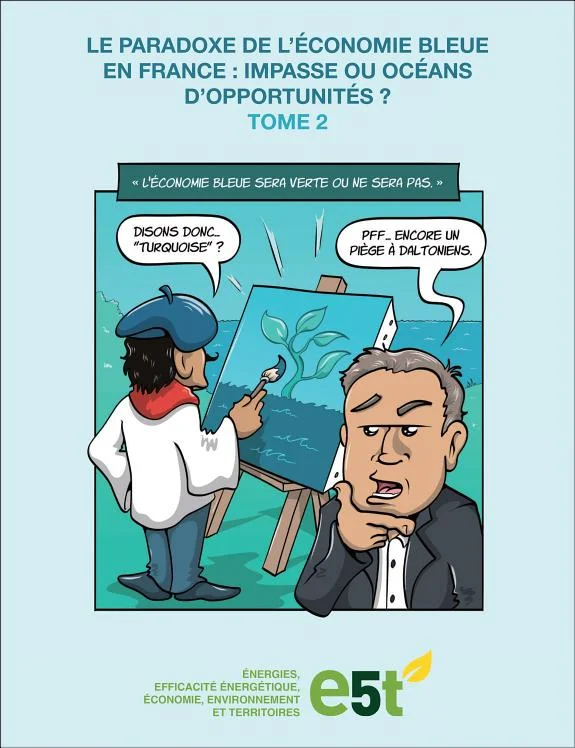 Couverture : Le paradoxe de l'économie bleue en France : impasse ou océans d'opportunités ?