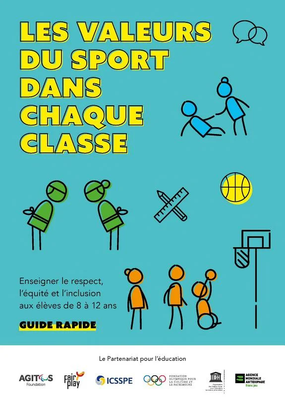 Couverture : Les valeurs du sport dans chaque classe