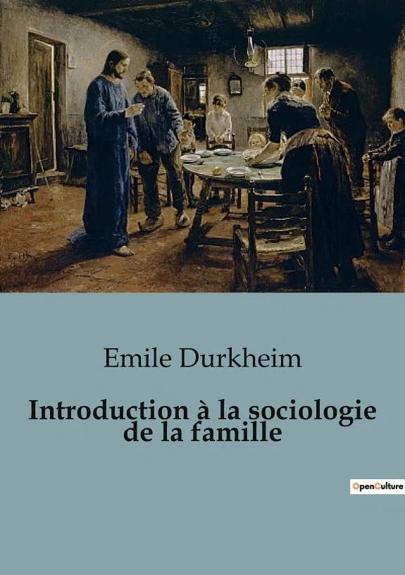 Couverture : Introduction à la sociologie de la famille