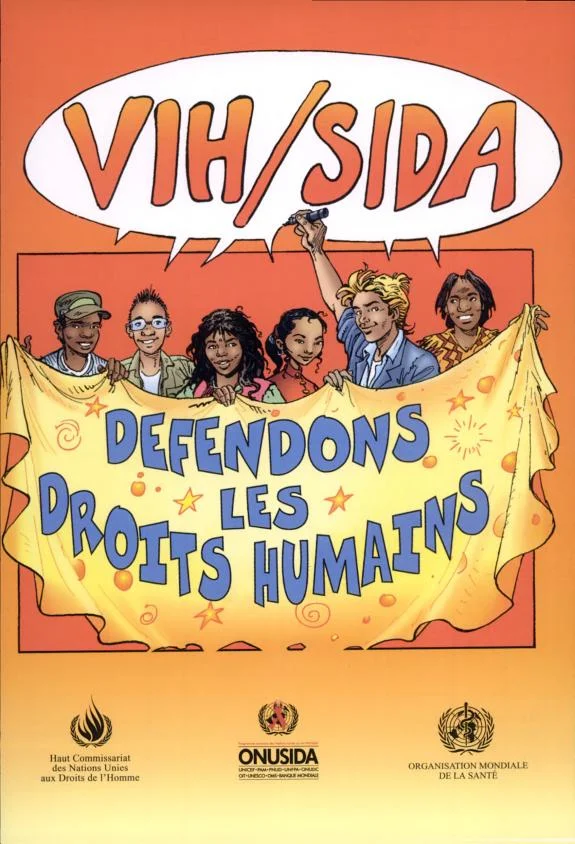 Couverture : VIH/SIDA Défendons les droits humains
