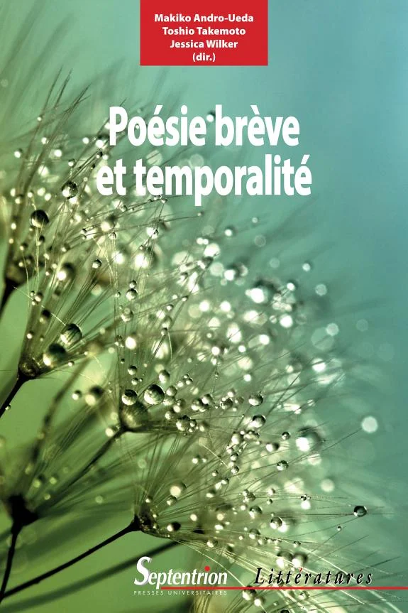 Couverture : Poésie brève et temporalité