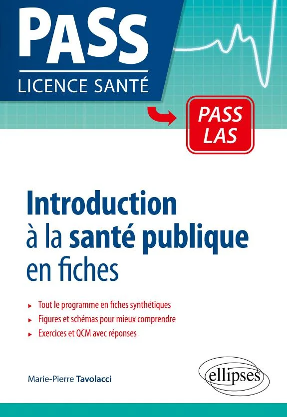 Couverture : Introduction à la santé publique en fiches