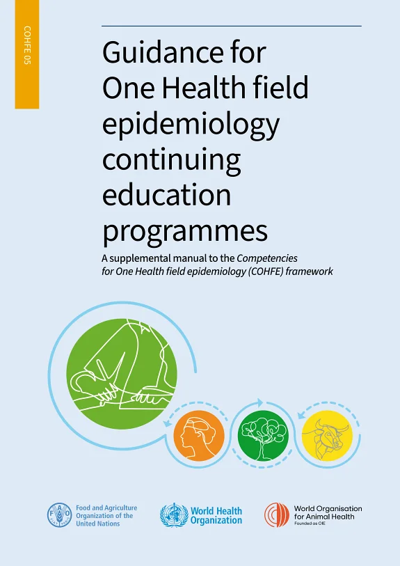 Guidance for One Health field epidemiology continuing education programmes
