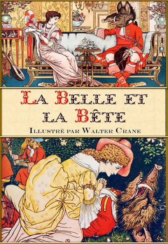Couverture : La Belle et la Bête (édition illustrée)