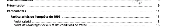 Couverture : La Rémunération globale au Québec en 1996: