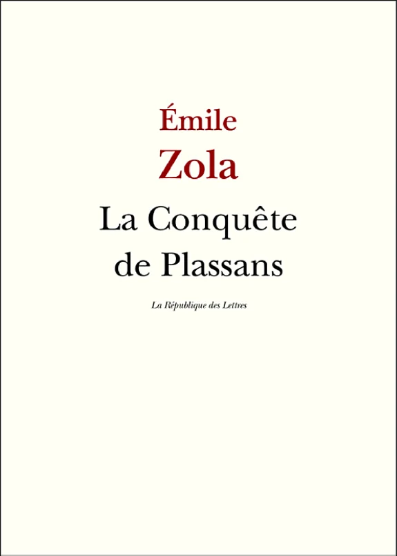 Couverture : La Conquête de Plassans