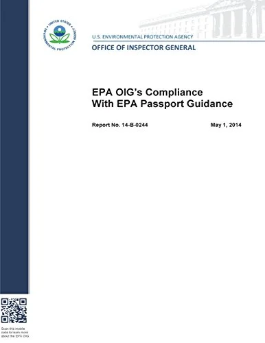 EPA Oig's Compliance with EPA Passport Guidance.
