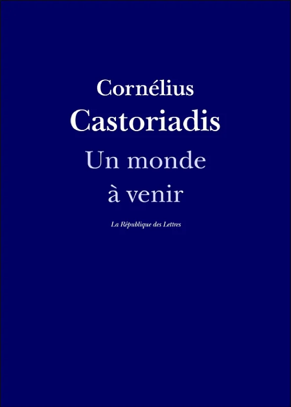 Un monde à venir