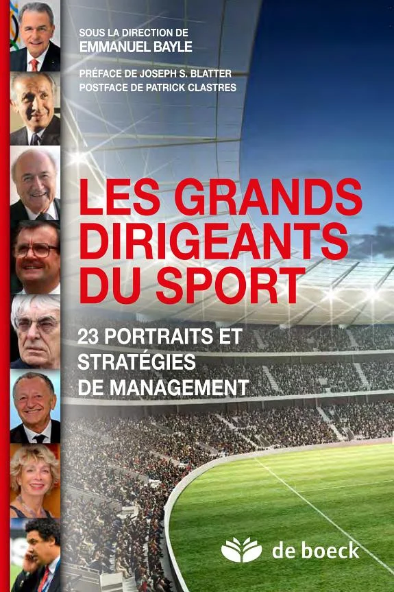 Couverture : Les grands dirigeants du sport