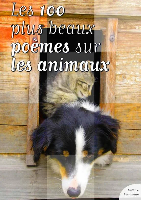 Couverture : Les 100 plus beaux poèmes sur les animaux