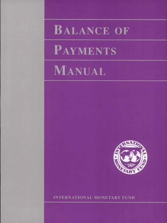 Couverture : Balance of Payments Manual