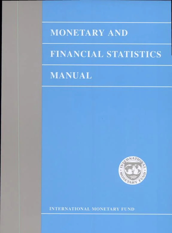 Couverture : Monetary and Financial Statistics Manual
