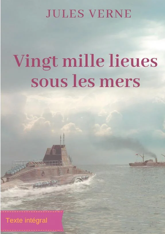 Couverture : Vingt mille lieues sous les mers