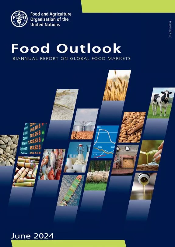 Couverture : Food Outlook – Biannual report on global food markets
