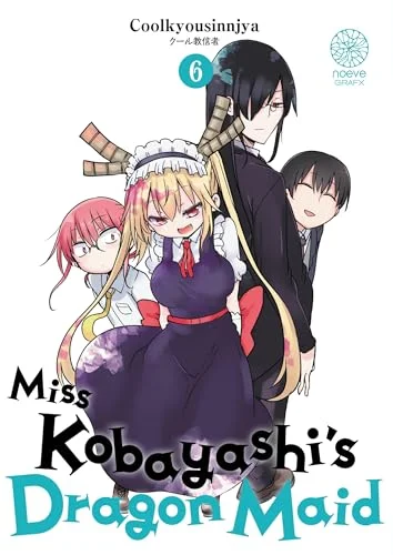 Couverture : Miss Kobayashi's dragon maid Tome 6