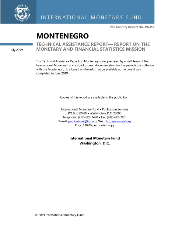 Couverture : Montenegro
