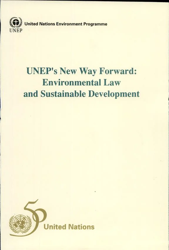 UNEP's New Way Forward