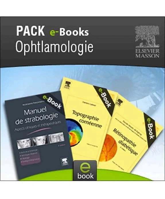 Couverture : Pack OPHTALMOLOGIE - Elsevier Masson