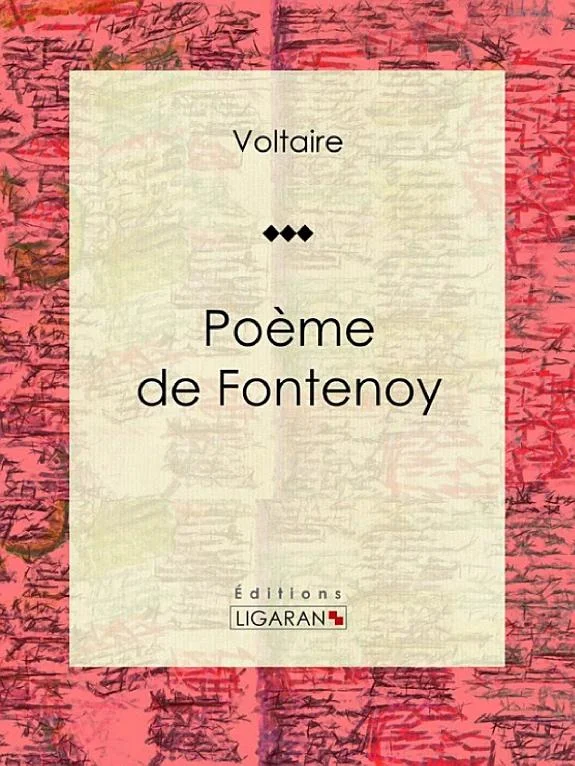 Couverture : Poème de Fontenoy