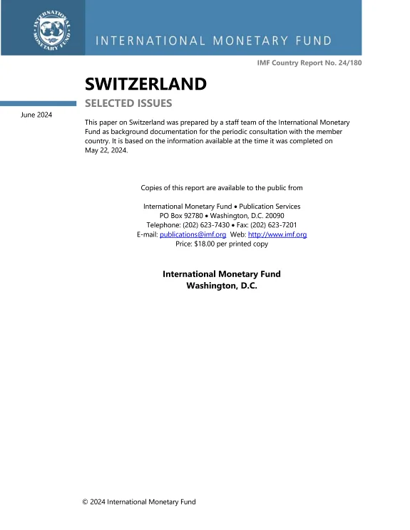 Couverture : Switzerland