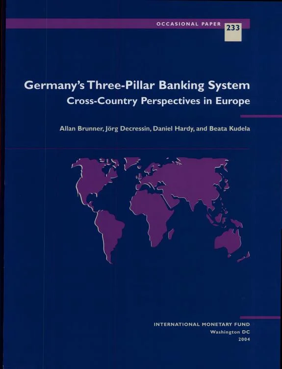 Couverture : Germany's Three-Pillar Banking System