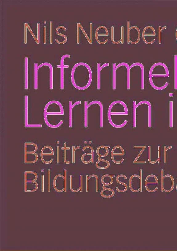 Couverture : Informelles Lernen Im Sport