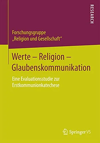 Couverture : Werte - Religion - Glaubenskommunikation
